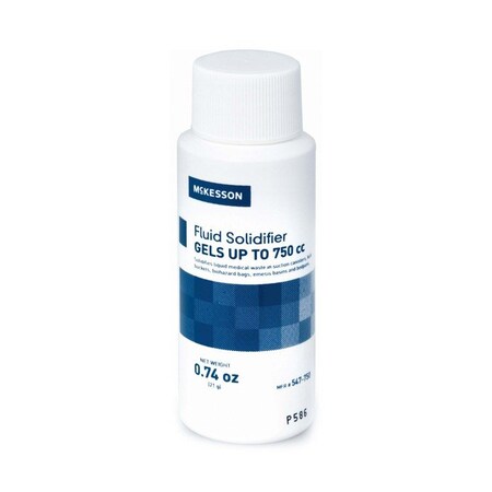 Mckesson Fluid Solidifier, Screw Top Bottle, 750 mL, 75PK 547-750